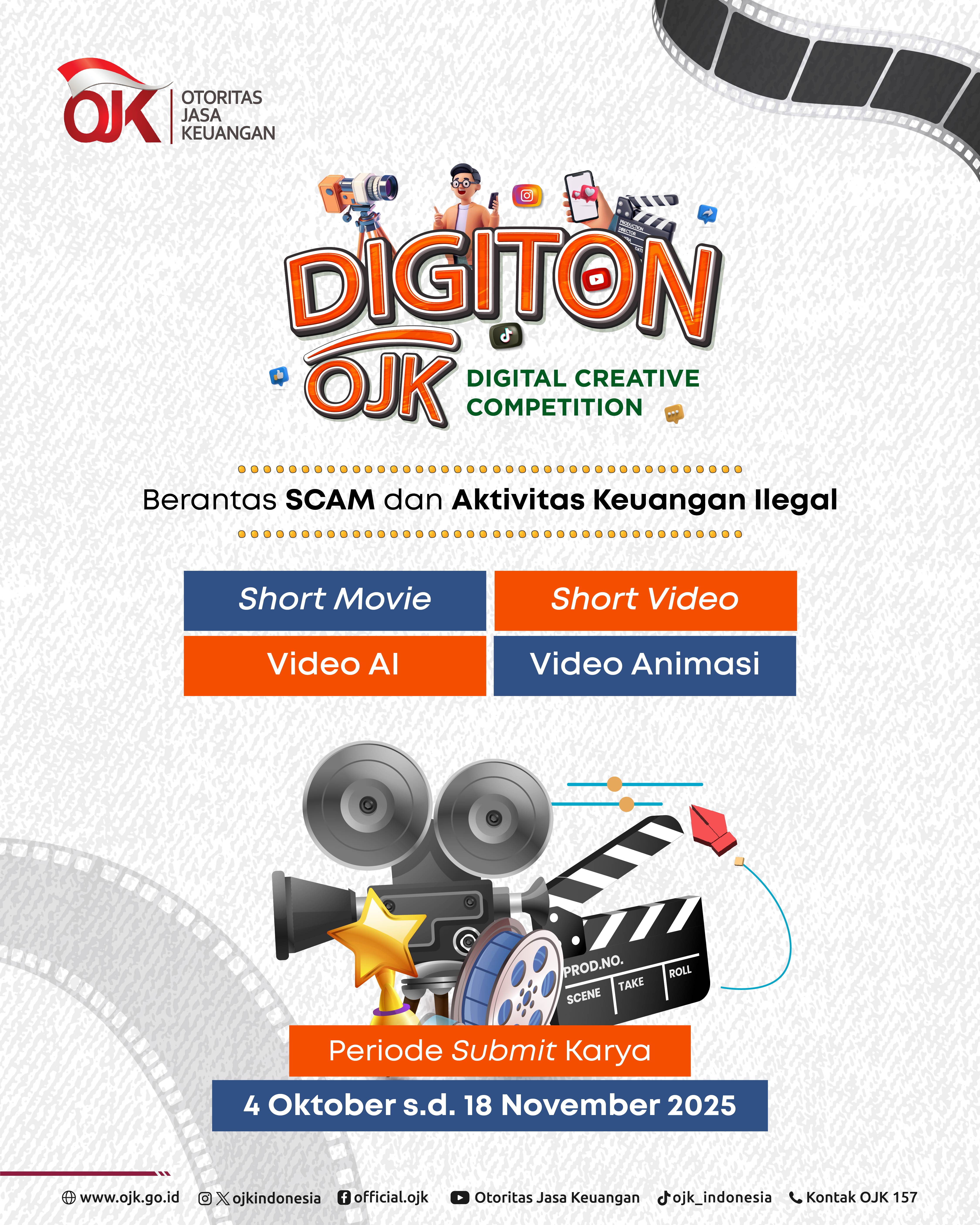 OJK DIGITON 2025: Waktunya Kamu Tampil Kreatif!